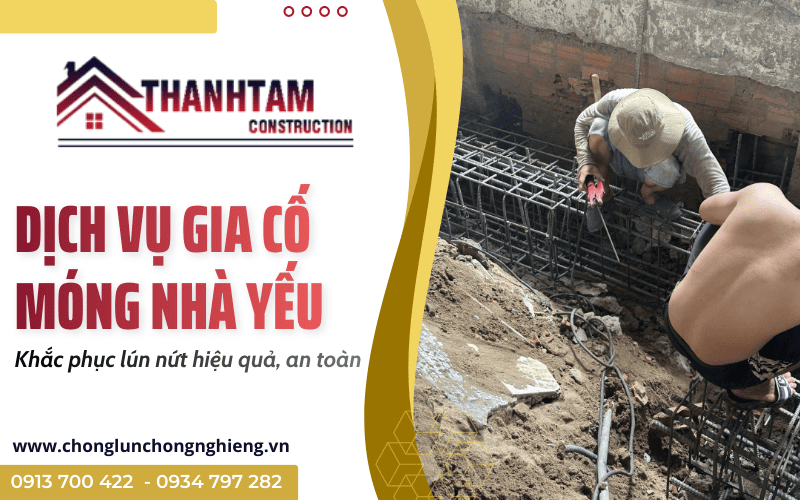 gia cố móng nhà yếu TPHCM