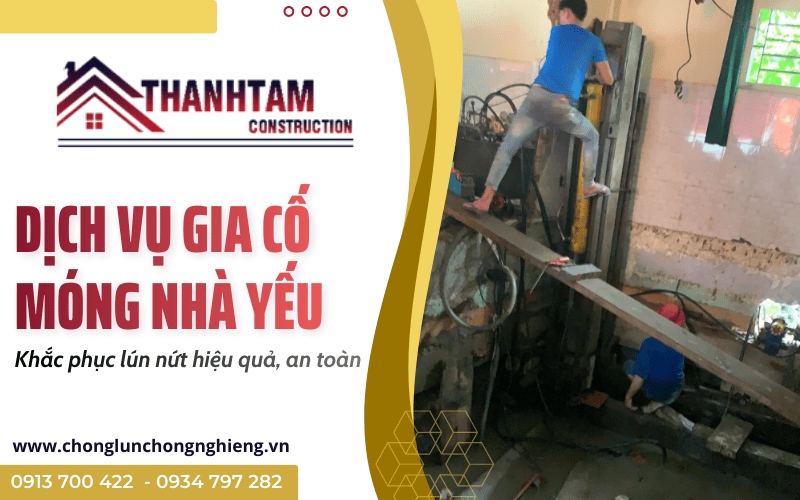 gia cố móng nhà yếu TPHCM