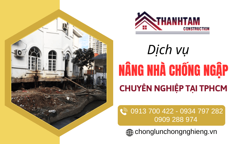 Nâng nhà chống ngập TPHCM